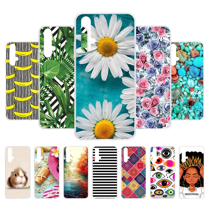 

Vanveet Soft Case Honor 20 Case Silicone Luxury TPU Back Cover Phone Case For Huawei Honor20 6.26 inch Bumper Shell Skin Bags