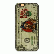 Spoof(один доллар) твердый пластиковый чехол для телефона Apple iPhone 4 4s 5 5S SE 5c 6 6 S Plus 7 7plus 8 8PLUS X