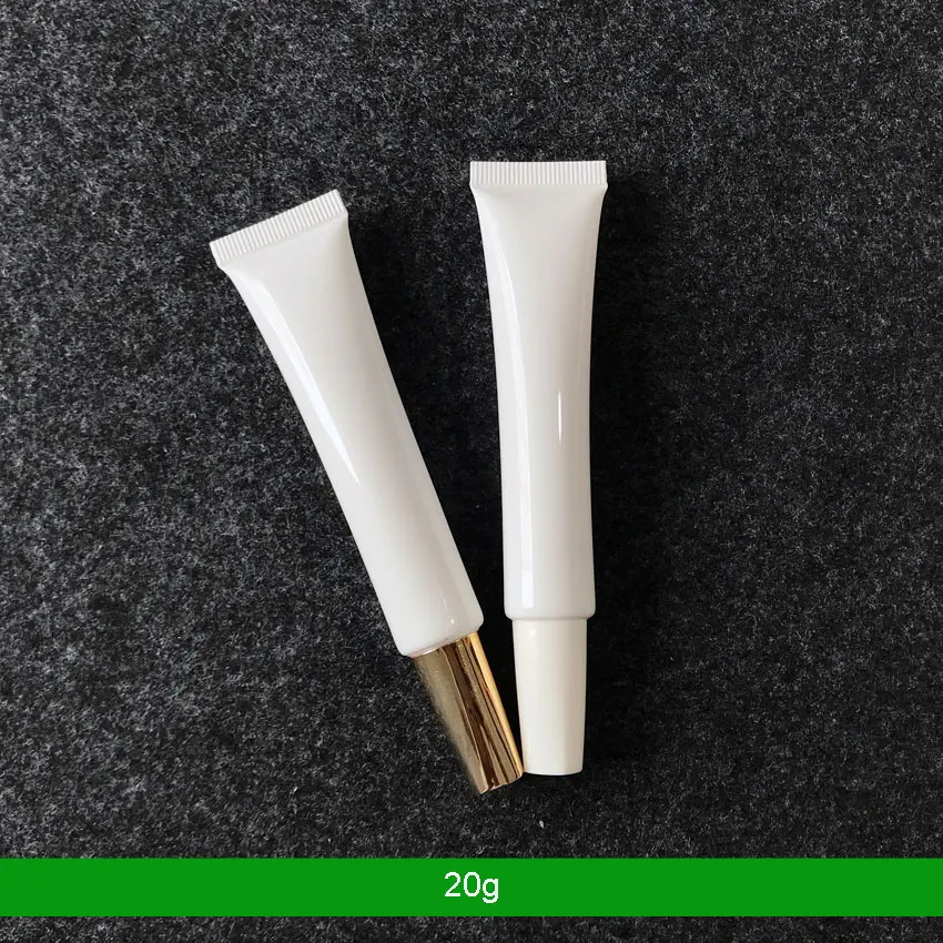 

300pcs 20g 20ml plastic Soft Tube Empty Cosmetic Packaging Eyeshadow Eyeliner Eye Serum Cream Tubes Sample Medicine Containers