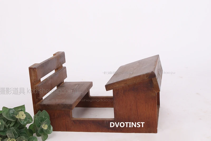 Dvotinst новорожденный реквизит для фотосъемки ребенок позирует ретро мини настольный стул милый деревянный Fotografia аксессуары для студийной съемки реквизит для фотосессии