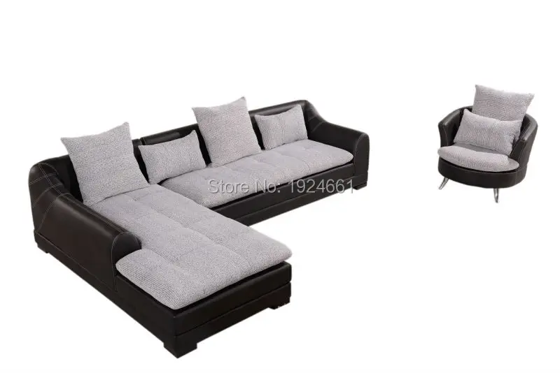 Bean Bag Armchair Design Living Room Classic European Furniture Corner Wooden Sofa Sets Sillones Modernos Sectional sofa