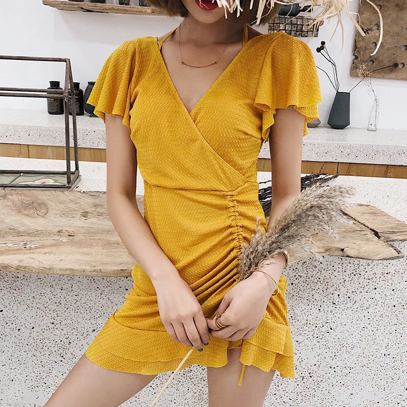 

Sexy One Piece Swim Suits One-Piece Push-Up Swimsuit Bikini 2019 Female Skirt Underwire Bracket Solid Polyester Sierra Surfer