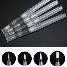 3 шт./компл. Портативный маркеры Краски кисти кисть Акварельная мягкая вода Цвет кисть для начинающих для живописи, рисования расходные материалы