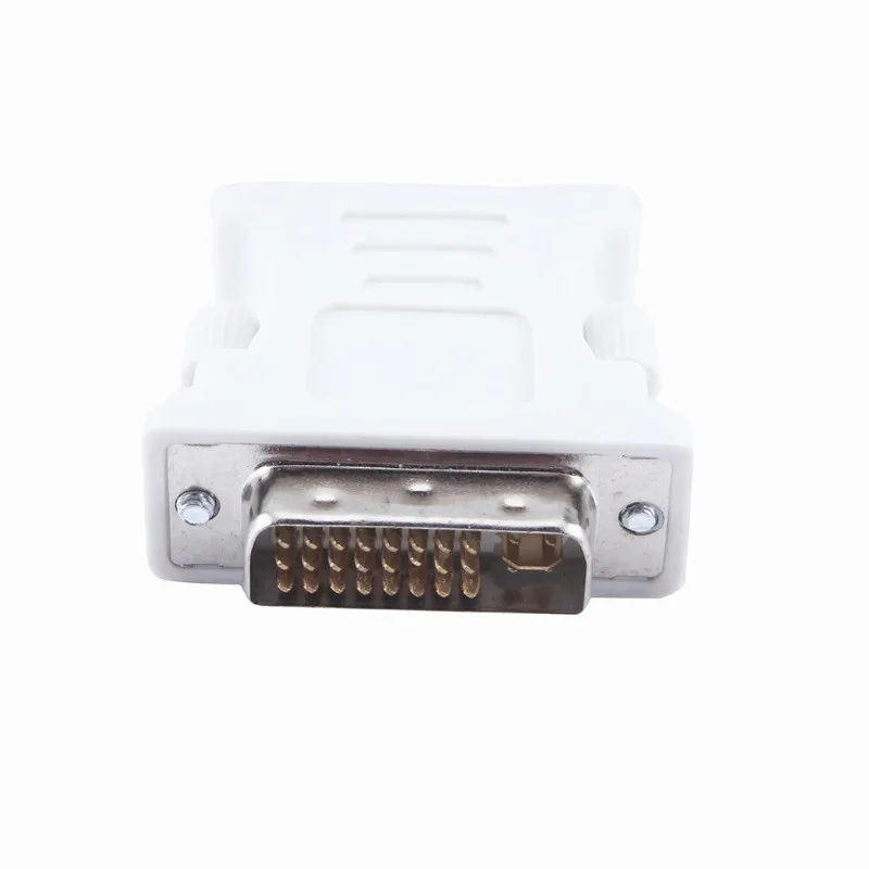 10 шт./лот адаптер DVI VGA папа мама 24 + 5 Pin В конвертер для HDTV монитора компьютера ПК