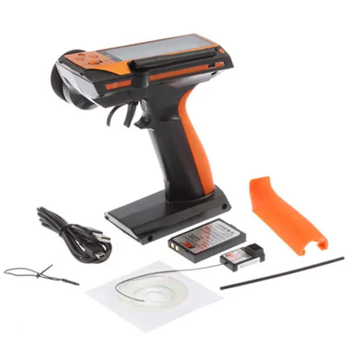 

Flysky FS GT3C FS-GT3C 2.4G 3CH Gun Controller Transmitter & Receiver & TX Battery & USB Cable For RC Car Boat