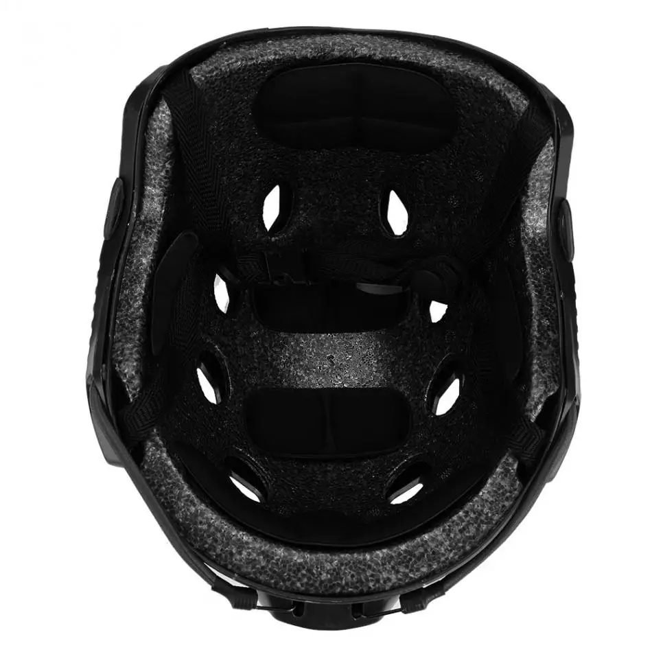 Тактический Быстрый Шлем с направляющими рельсами боковые рельсы военный защитный BJ ТИП база Пейнтбол прыжок CS Wargame спортивный шлем