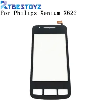 

RTBESTOYZ Black Sensor Replacement Parts For Philips Xenium X622 Touch Screen Digitizer Panel X622 3.2Inch