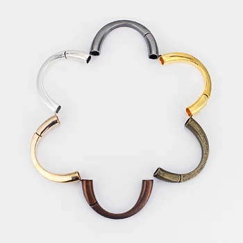 

1sets Accessories Half Cuff Magnetic Clasp for 10*6mm Licorice Leather Cord DIY Bracelet Jewelry Making Findings