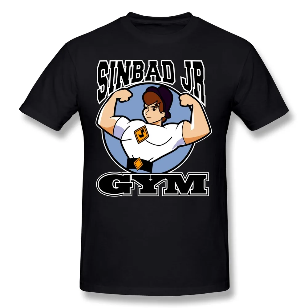 Gildan Boys T Shirt Sinbad Jr Gym Cool Quotes T-Shirts Men | Мужская одежда