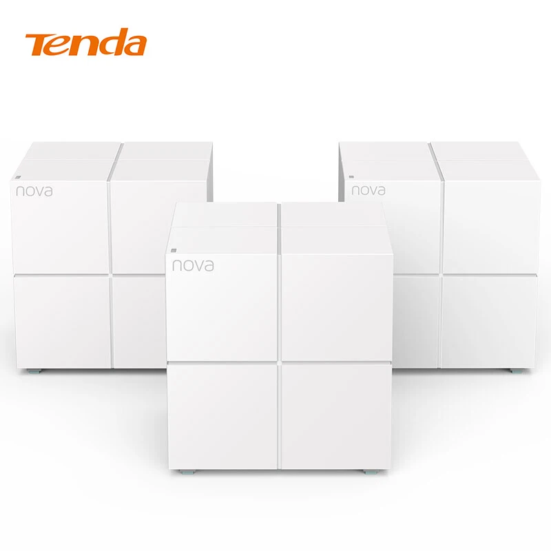 Tenda Nova Wireless Wifi Router 11AC Dual Band 2.4Ghz/5.0Ghz Wifi Repeater Mesh WiFi System APP Remote Manage English Firmware Tenda Nova Wireless Wifi Router 11AC Dual Band 2.4Ghz/5.0Ghz Wifi Repeater Mesh WiFi System APP Remote Manage English Firmware