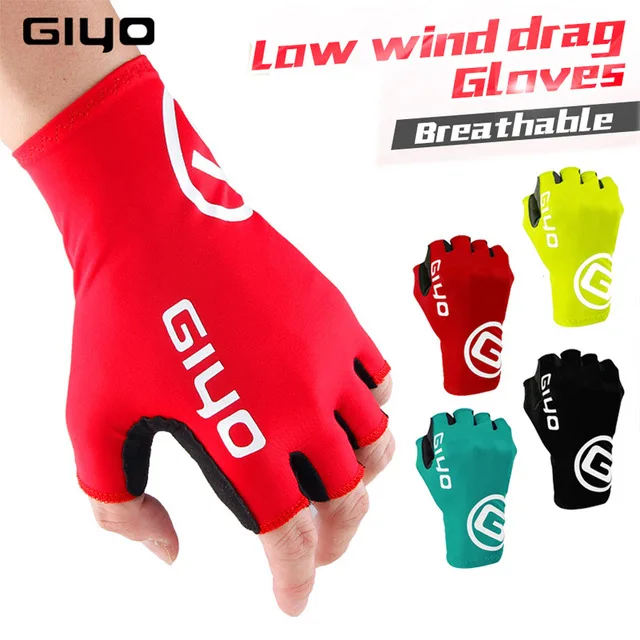 Giyo велосипедные перчатки с открытыми пальцами гелевые спортивные гоночные велосипедные перчатки женские мужские летние дорожные велосипедные перчатки
