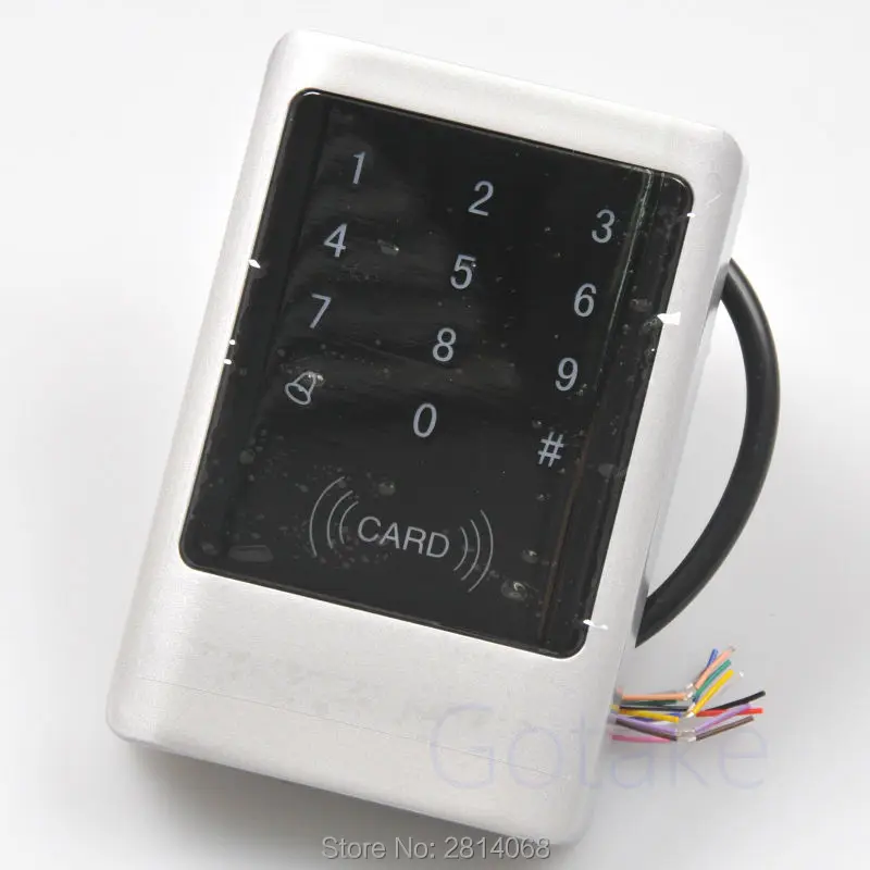 Gotake RFID Card Reader PIN Keypad Door Access Control Standalone