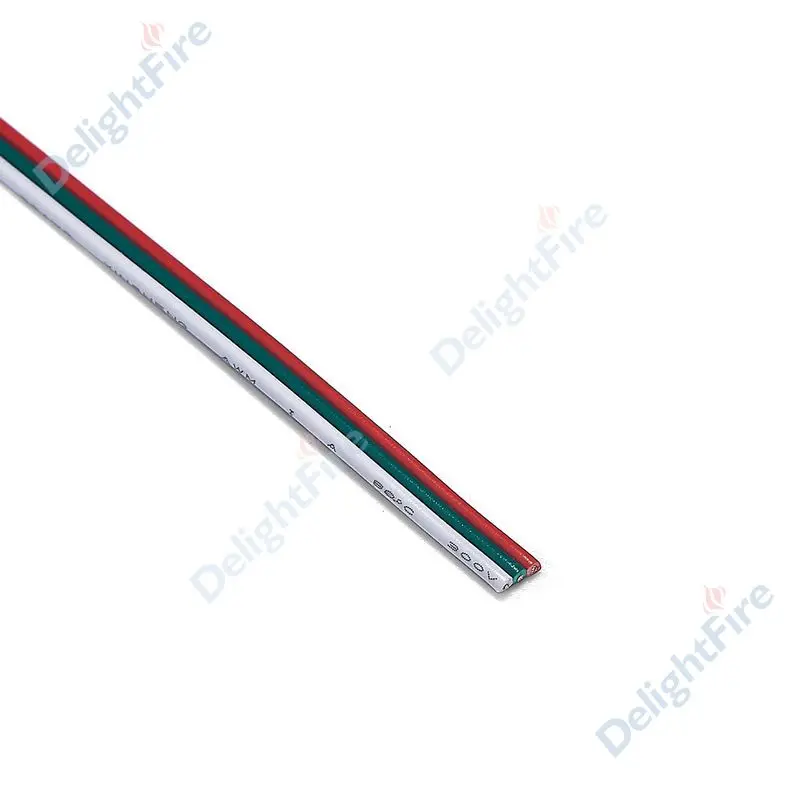 3 Pin 22AWG 20AWG 18AWG электрические провода 100 м удлинитель для 5050 WS2811 WS2812 светодиодные ленты светильник контроллер SM JST разъем