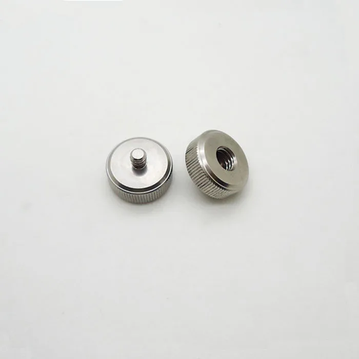 2PCS/Lot FITTEST UNC1/4'' Male UNC3/8'' Female Stainless Steel Screw for Benro Manfrotto RRS Monopod Tripod Photography Accessor |