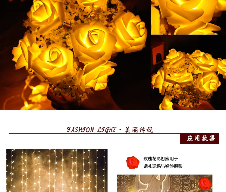 Luzes de Fadas Luzes da Corda Decoração ao ar Bateria Operado Guirlande Lumineuse Levou 10 m 80 Piscando Rosa Natal Quarto Casamento Livre 7 China guirlande lumineuse led 10m Suppliers