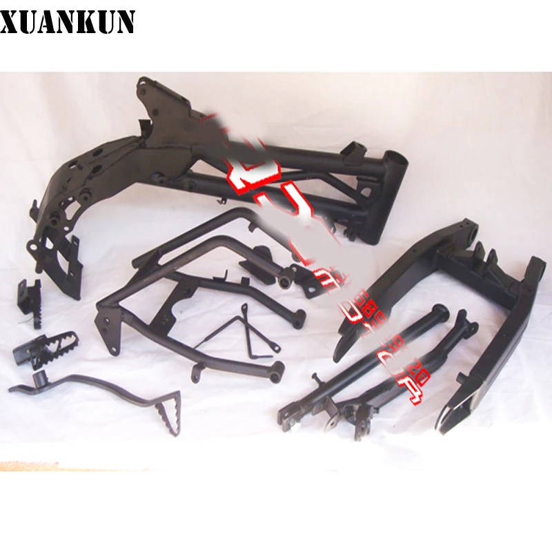 

XUANKUN Off-Road Motorcycle Frame Assembly Klx110 Off-Road Motorcycle Frame Full Set Of Assembly