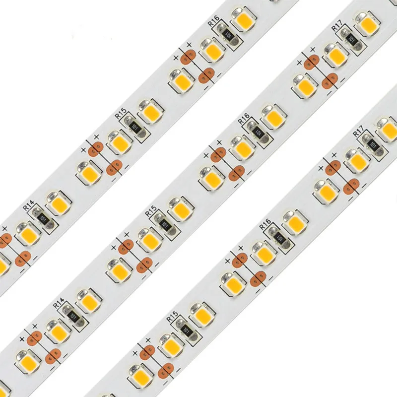 12 В постоянного тока светодиодные ленты SMD2835 120led/m не водонепроницаемый теплый белый супер яркий 5 м 600led/рулон Flexbile ленточное освещение диод ленты