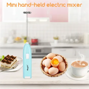 

Electric Egg Beater Juice Coffee Milk Whisk Mixer Frother Foamer Stirrer Handheld Blender Spring Whisk Kitchen Cooking Tool