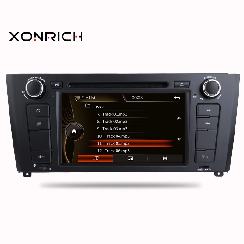 Clearance 1din AutoRadio Car GPS Navigation DVD Headunit For BMW 1 Series E81 E82 E87 E88 116i 118i Car Stereo Unit auto multimedia Player 5