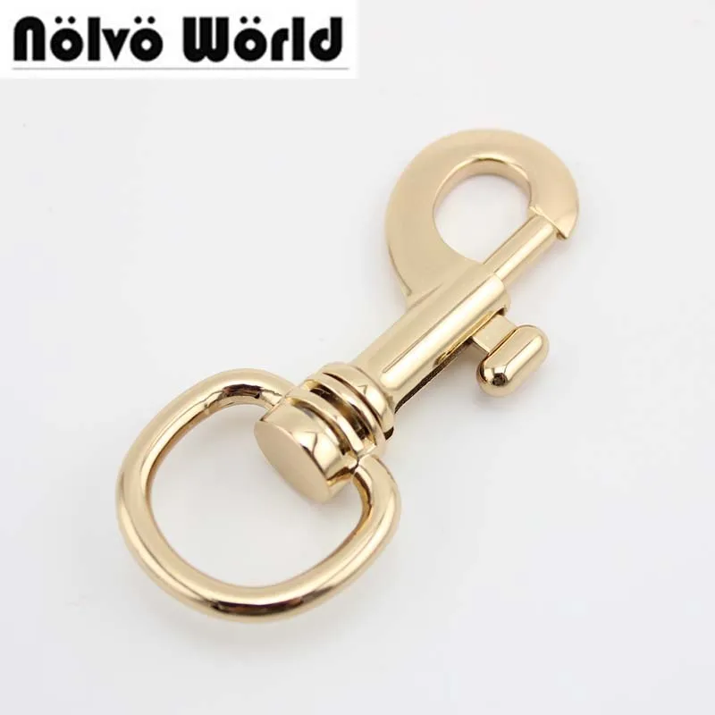 

10pcs 5 finish 23*80mm 7/8" large trigger TOP quality DOG hook swivel clasp strong round swivel hooks pets hardware hooks