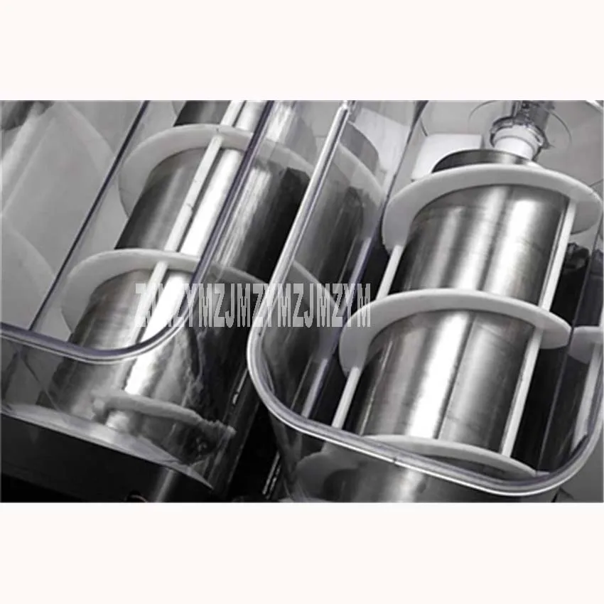 По морю TKX-02 110 V/220 V гранитор промышленный 15L* 2 снег плавления два бака льда Slusher диспенсер для холодных напитков смузи