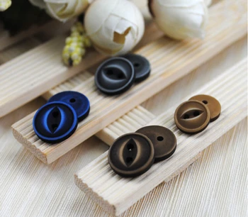 

Scrapbook Botones Wholesale High-grade Quality 200 Pcs For Fish Eye Jacket Button Coat Sweaters Buttons 11.5mm Free Shipping