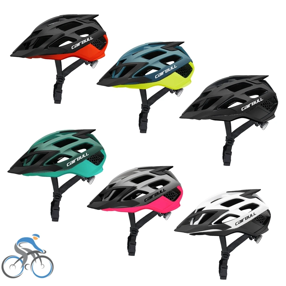 Cairbull горный велосипедный шлем Casco MTB велосипедный шлем с удаляемый козырек сверхлегкий спортивный безопасный велосипедный шлем BMX