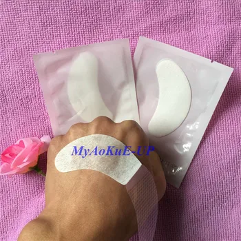 

Wholesale 50 Pairs Eye Pads Lint Free Profession Make Up Women tools Eyelash Paper Patches Eye Pads For Eyelash Extension