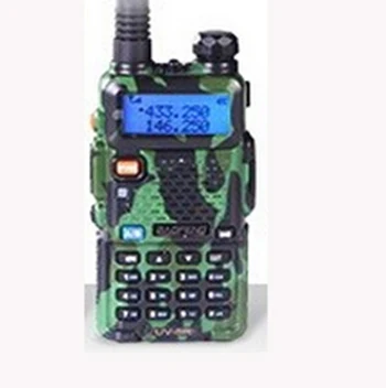 Uv-5r Vox Vhf Любительская рация радио 5 Вт 128ch иди и болтай Walkie Talkie “иди и 10 км от компании" Baofeng "Uv5r для автомобиля Cb радио Koki токи Ham Радио Hf трансивер Pofung BF - Цвет: Камуфляж