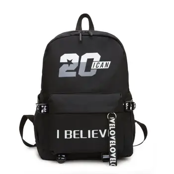 

Fashion Backpack Men Women School Travel Daypack Letter Pattern Laptop Bookbag Shoulder Bag for Teenager Girls Boys