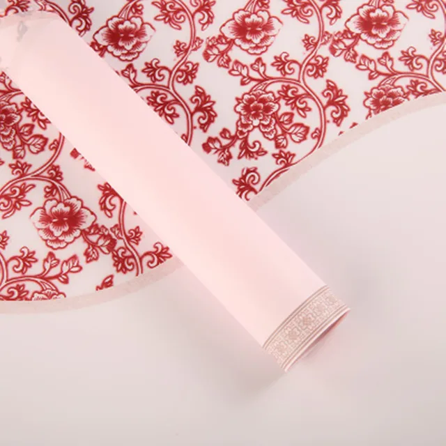 Vintage Waterproof Flower Wrapping Paper Florist Bouquet Packaging