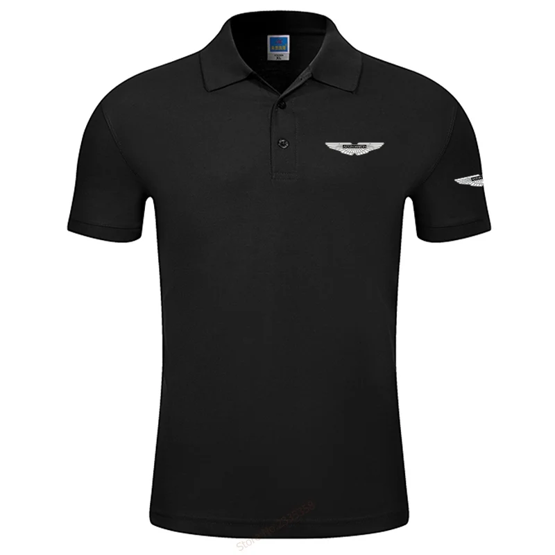 

2019 Summer New Arrival Short Sleeve Men Fashion Brand ASTON MARTIN Polo Shirts For Men Brand jerseys Cotton Casual TOPS