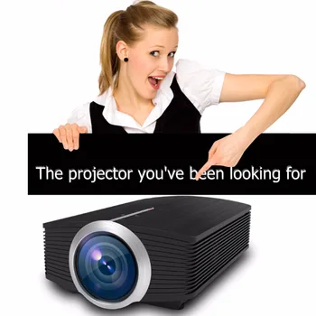 

YG510 Mini Portable Projector 1080P 1000Lumen Sync Wired Display Theater