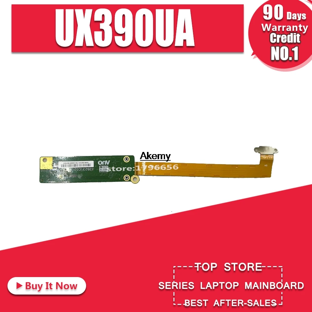 Kopen Voor Asus Zenbook 3 UX390UA UX390U UX390 UX370U Display Flat Link Sjabloon Printplaat PCB2 12B23 C02 Met Fpc Kabel