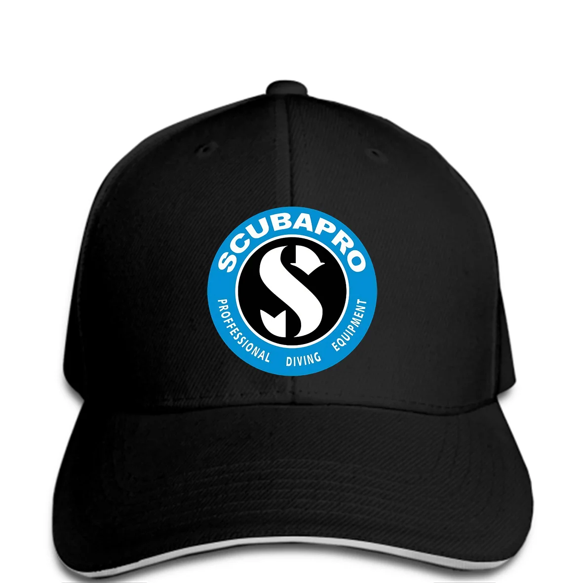 

Men Baseball cap Scubapro Scuba Equipt Black funny Hat novelty tsnapback women