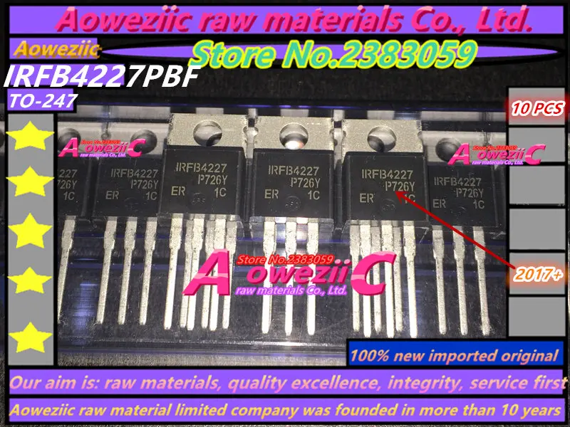 Aoweziic+ новая импортная оригинальная IRFB4227PBF IRFB4227 FB4227 до 220 N-channel 200V 65A MOS прибор PDP переключатель