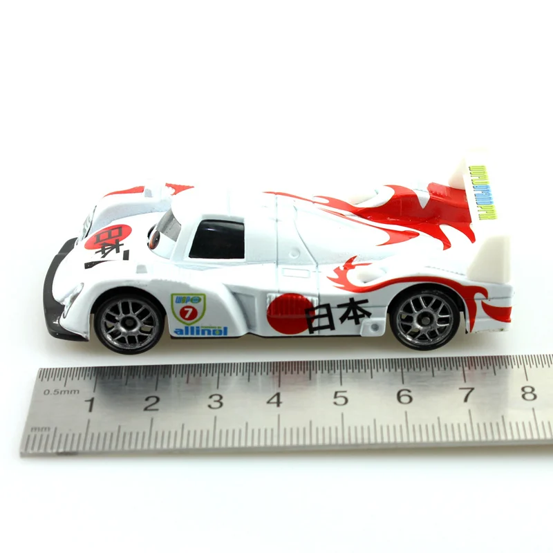 100% Оригинальные Disney Pixar Cartoon Car Shu Todoroki 1:55 весы литья под давлением автомобиля из