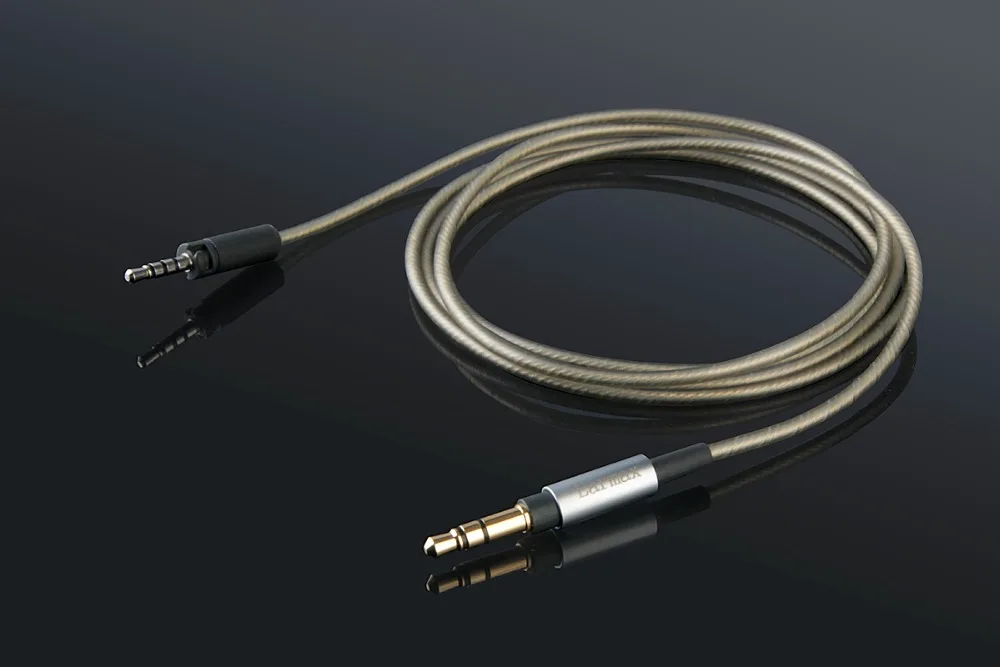  replace upgrade Silver Audio Cable For Sennheise Momentum 1.0 2.0 3.0 Over-Ear On-Ear wireless Head
