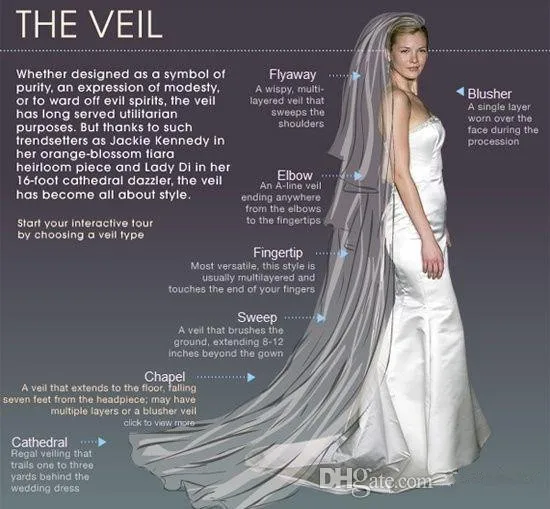 full length veil with crystals