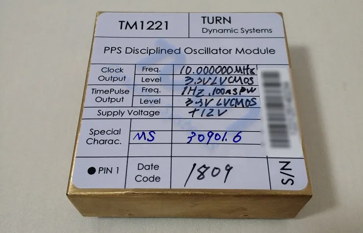 Высокая стабильность точность GPSDO GNSS disciplминированный осциллятор Частотный стандарт