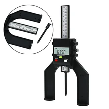 Cheap price Digital Depth Gauge 80mm LCD Height Gauges Calipers With Magnetic Feet For Router Tables Woodworking Measuring Tools