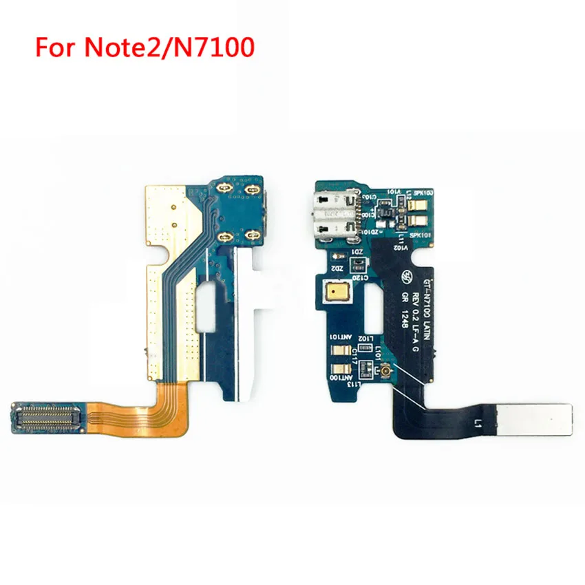Высокое качество для samsung Galaxy Note 2 II N7100 USB Порты и разъёмы Зарядное устройство