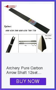Setas de Carbono Accessorice para Recurvo Tiro com Arco Linkboy Eixo Polegada Plástico Palhetas 80 Pontos Grãos Faça Você Mesmo Arco Caça 12 Pçs Id4.2mm 1.75 7 Cheap Arco e flecha