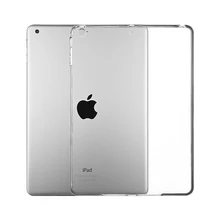 

Tablets Case For Apple iPad Air 1 Air1 iPad 5 iPad5 Case Ultral Thin Clear Silicone Soft Shockproof Tablet Cover Skin Shell BD