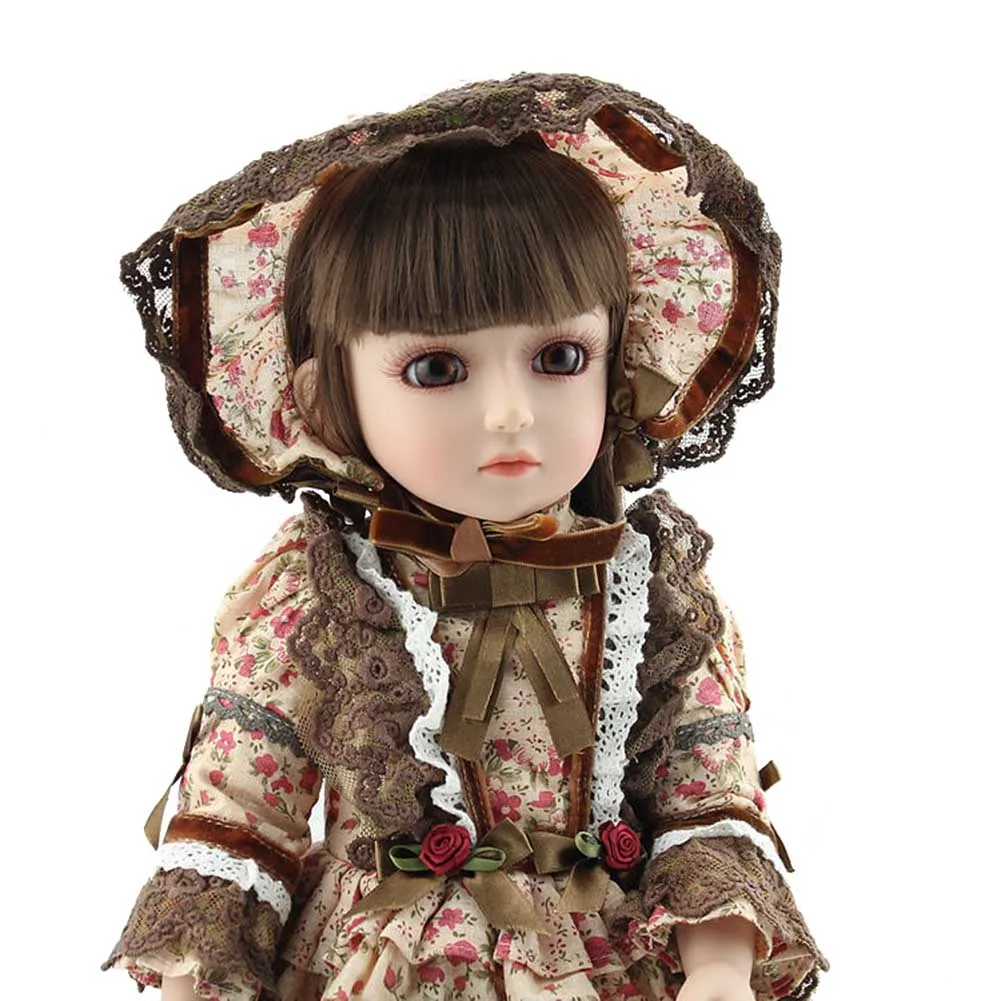 

NPK Baby Reborn Dolls 45cm/18inch Girl Babies Jointed Toy Child Cute Princess Doll Birthday Gift M09