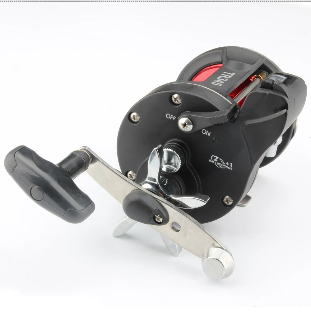 Spinpoler Trolling TR345 With Line Counter Drum Baitcasting Trolling Fishing Reel Saltwater Bait Casting Boat Fishing Wheel  (4)