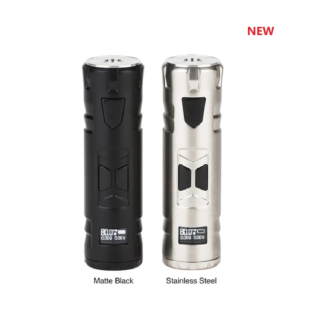

NEW Rincoe Mechman 80W TC Box MOD Portable E-cig Vape Mod Support 18650 Battery LED Screen Mod Vs Cold Steel 100 / Punk 86W Mods