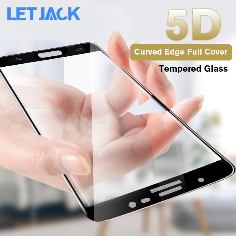 

5D Full Cover Screen Protector for Samsung Galaxy A6 J4 A8 Plus 2018 A3 A5 A7 J3 J5 J7 2017 A9 Star Tempered Protective Glass 9H