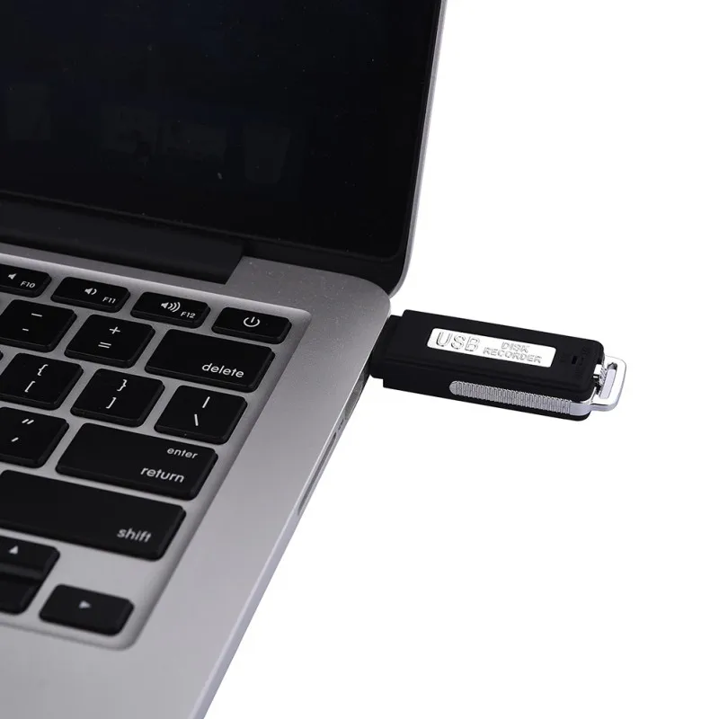 Мини 4 ГБ/8 ГБ/16 ГБ USB флеш-накопитель диск цифровой Аудио Диктофон 2 в 1 70 часов портативный мини Записывающий Диктофон