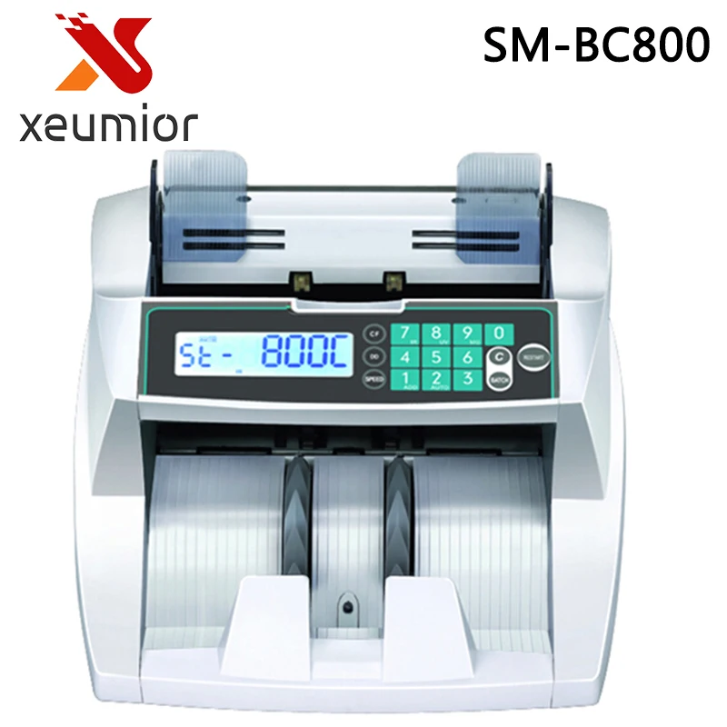 

Front Loading Bill Counter with UV/MG/IR/DD Detection Money Counting Machine Suitable for Multi-Currency Cash Counter